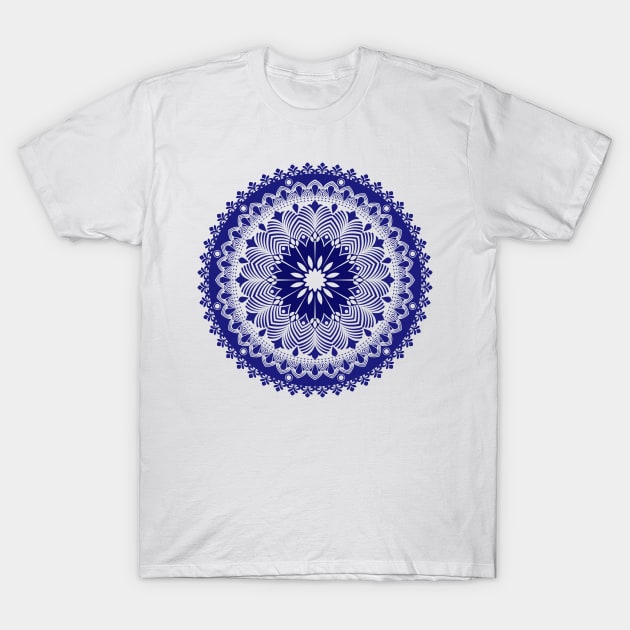 Mandala 03 T-Shirt by Yu Achi